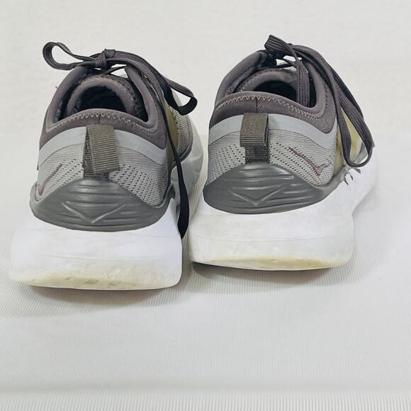 Hoka One One Shoes Womens Size 7 Gray Tivra Running Gym Sneakers Trainer - Picture 5 of 11